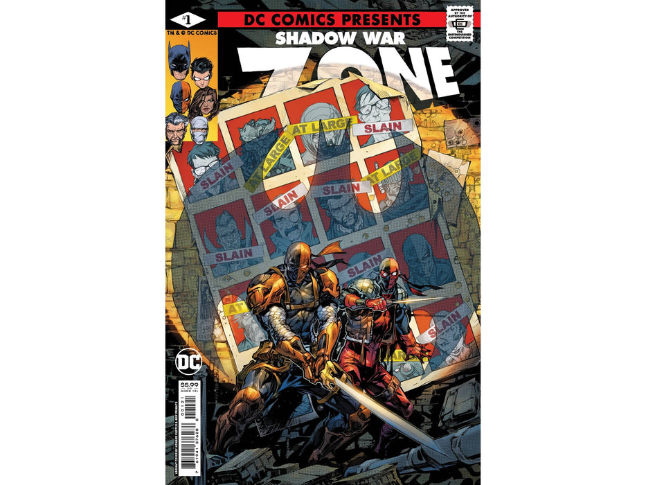 Comic Books DC Comics - Shadow War Zone 001 (Cond. VF-) - Porter Homage Variant Edition - 12881 - Cardboard Memories Inc.