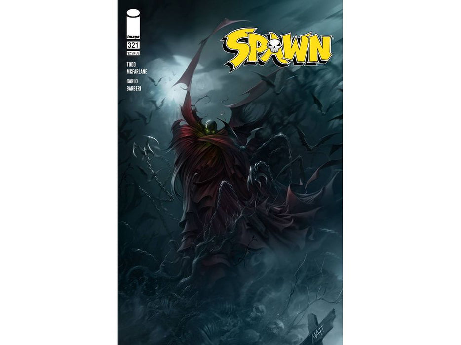 Comic Books Image Comics - Spawn 321 - Mattina Variant Edition (Cond. VF-) - 10611 - Cardboard Memories Inc.