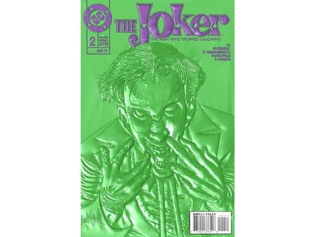 Comic Books DC Comics - Joker Man Who Stopped Laughing 002 (Cond. VF-) - Jones 90s Foil Variant Edition - 15313 - Cardboard Memories Inc.