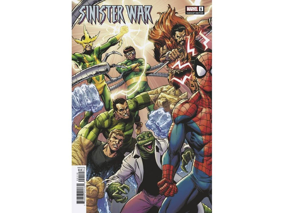 Comic Books Marvel Comics - Sinister War 001 of 4 - Bagley Connecting Variant Edition (Cond. VF-) - 9349 - Cardboard Memories Inc.