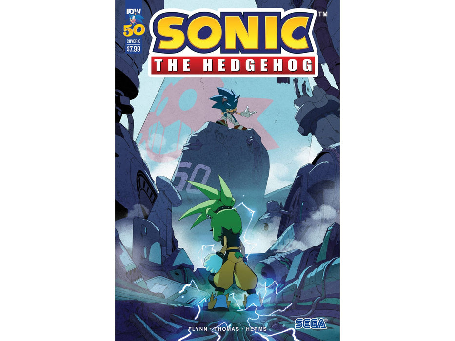 Comic Books IDW Comics - Sonic the Hedgehog 050 (Cond. VF-) Thomas Variant Edition - 18581 - Cardboard Memories Inc.