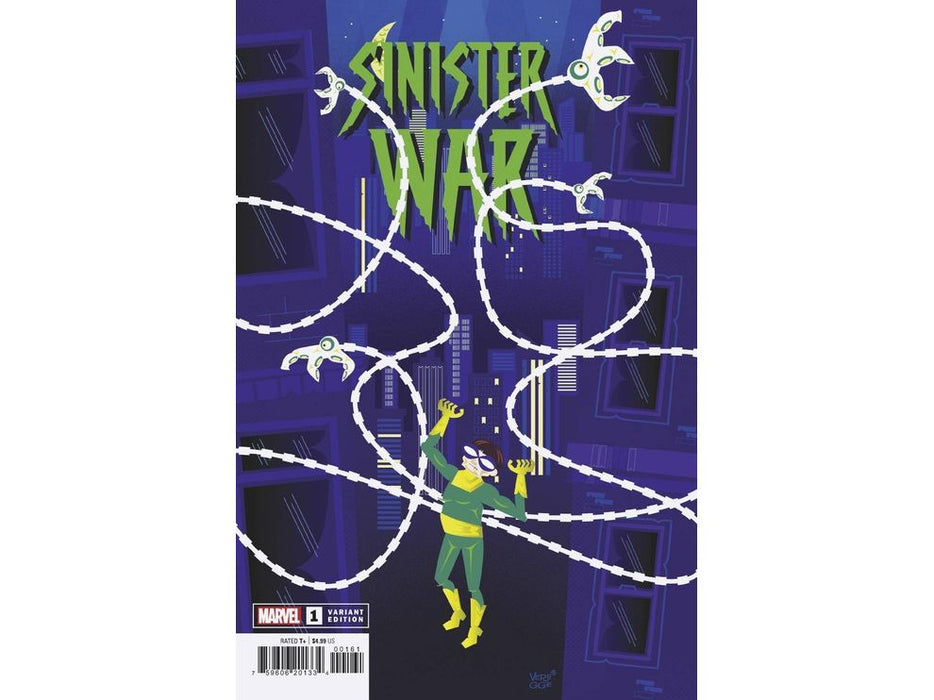 Comic Books Marvel Comics - Sinister War 001 of 4 - Veregge Variant Edition (Cond. VF-) - 9353 - Cardboard Memories Inc.