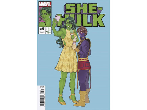 Comic Books Marvel Comics - She-Hulk 005 (Cond. VF-) - Jones Variant Edition - 14397 - Cardboard Memories Inc.