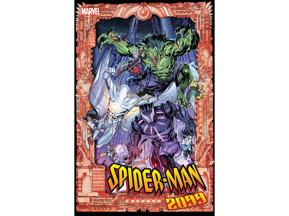 Comic Books Marvel Comics - Spider-Man 2099 Exodus 003 (Cond. VF-) - Lashley 2099 Frame Variant Edition - 13848 - Cardboard Memories Inc.