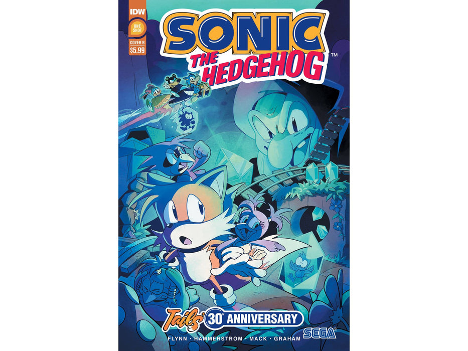 Comic Books IDW Comics - Sonic the Hedgehog Tails 40th Anniversary Special 001 (Cond. VF-) - Rothlisberger Variant Edition - 16146 - Cardboard Memories Inc.