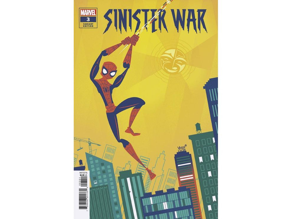 Comic Books Marvel Comics - Sinister War 003 of 4 - Veregge Variant Edition (Cond. VF-) - 11619 - Cardboard Memories Inc.