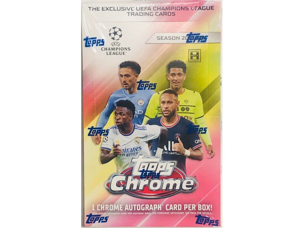 Topps - 2022 - UEFA Soccer - Chrome - Champions League Hobby