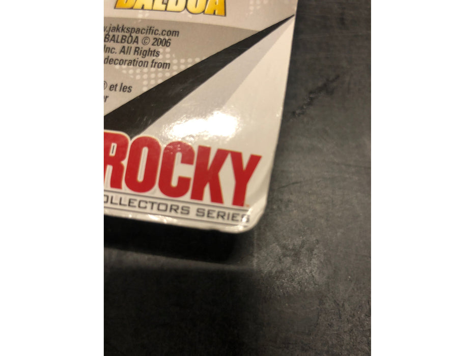 Action Figures and Toys Jakks Pacific - Rocky Collector Series - Rocky II - Brent Musberger - Cardboard Memories Inc.