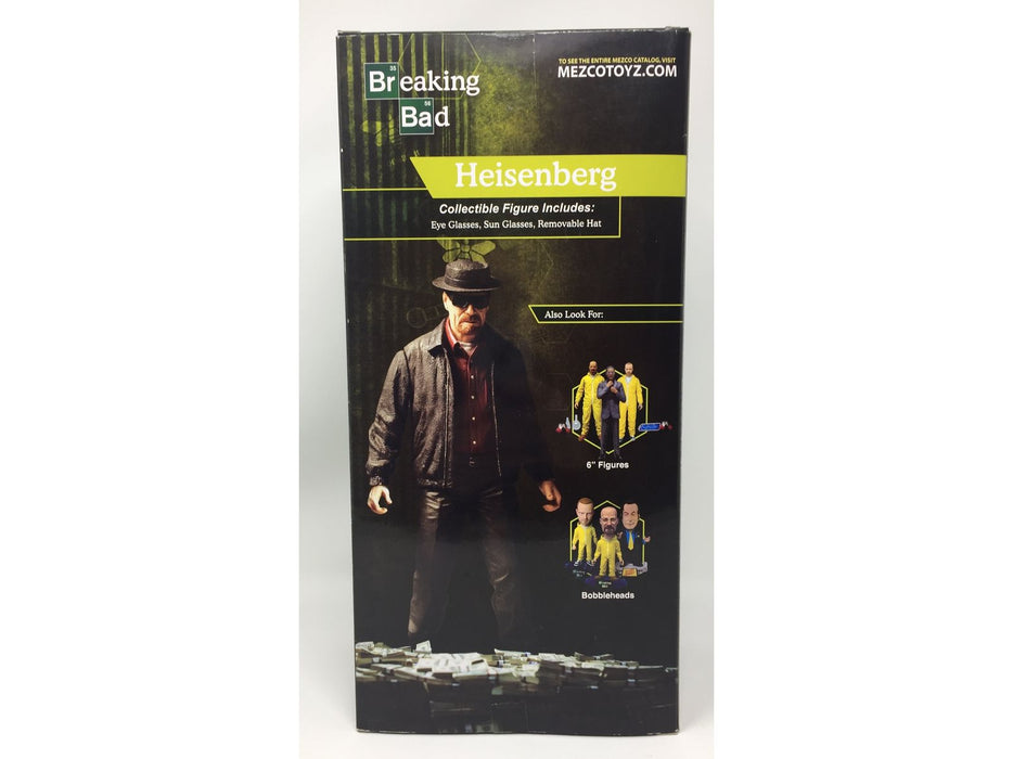 Action Figures and Toys Mezco Toyz Breaking Bad 12 I nchHeisenberg Figure - Cardboard Memories Inc.