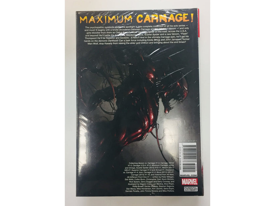 Comic Books, Hardcovers & Trade Paperbacks Marvel Comics - Carnage Omnibus - Cardboard Memories Inc.