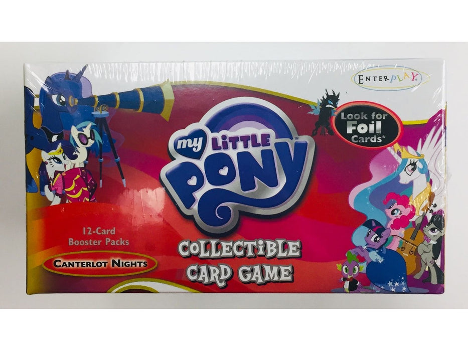 collectible card game Enterplay - My Little Pony Canterlot Nights - Booster Box - Cardboard Memories Inc.