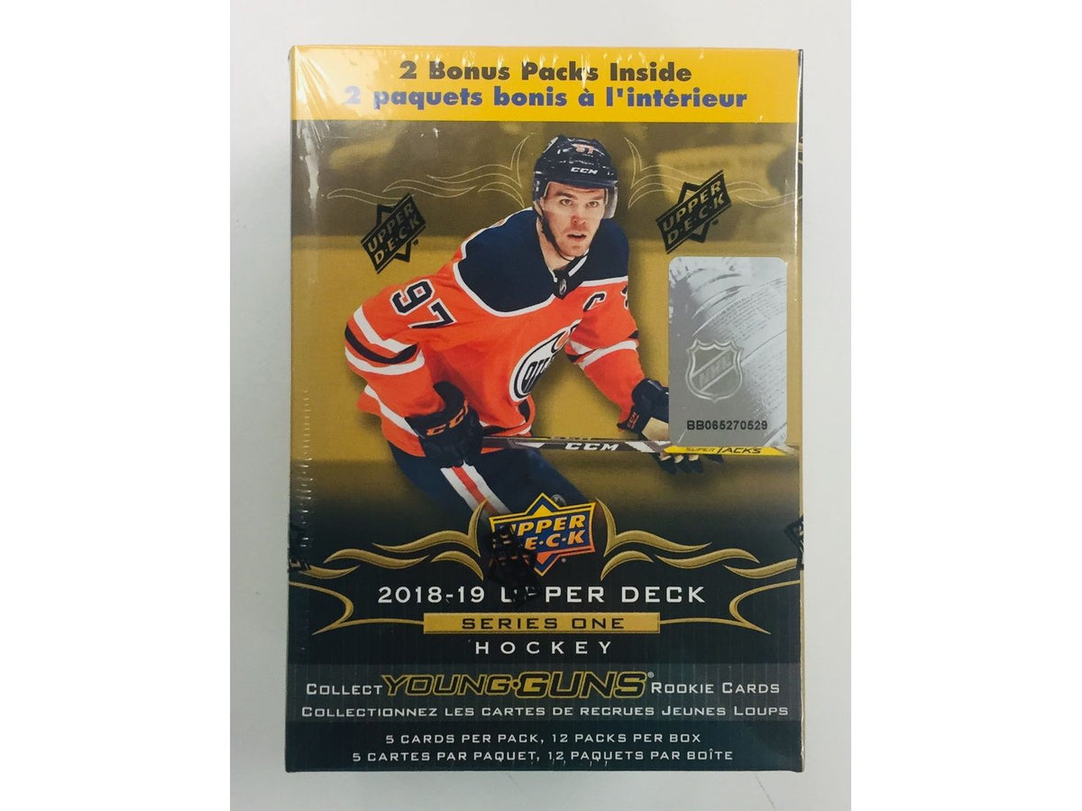 Upper Deck - 2018-19 - Hockey - Series 1 - Blaster Box — Cardboard ...