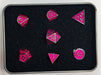 Dice Games Die Hard Metal Forge - Silver Tourmaline - Set of 7 - Cardboard Memories Inc.