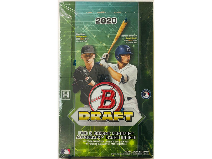2020 Bowman Draft Baseball Super Jumbo Box