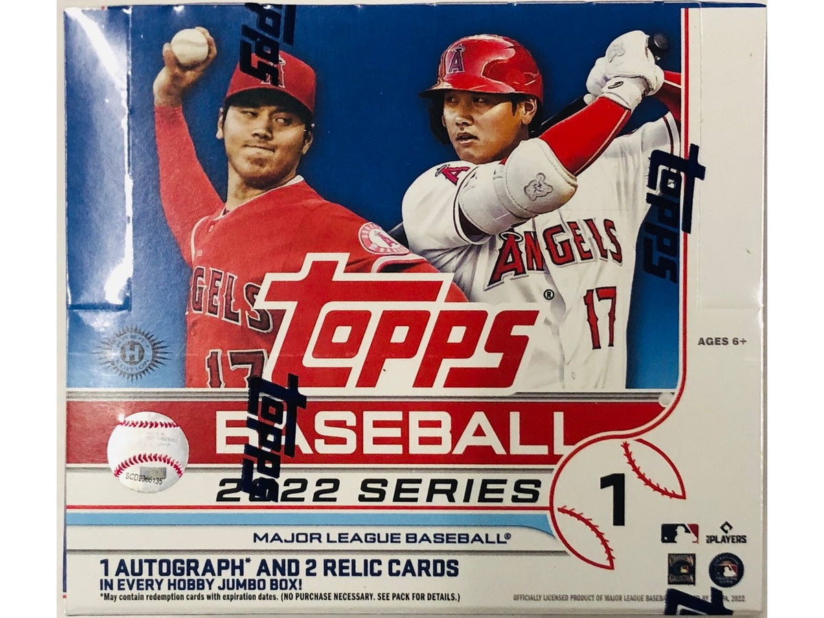 Topps - 2022 - Baseball - Series 1 - Trading Card Jumbo Box