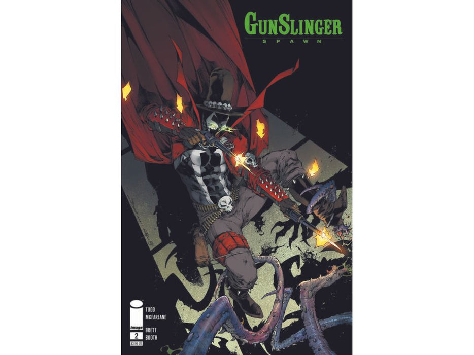 Comic Books Image Comics - Gunslinger Spawn 002 - Cover B Booth (Cond. VF-) - 9682 - Cardboard Memories Inc.