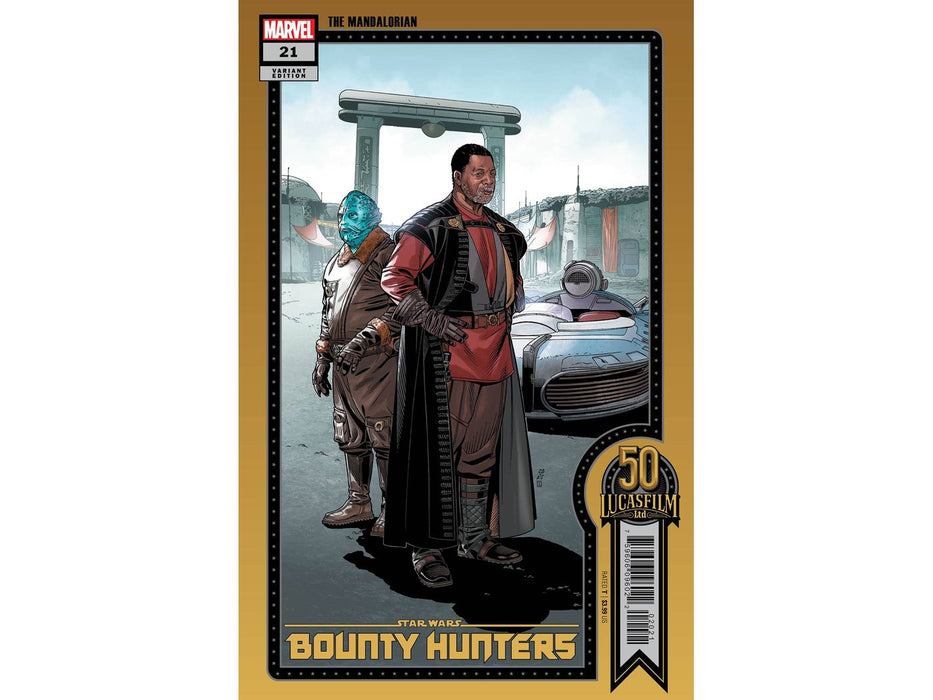 Comic Books Marvel Comics - Star Wars - Bounty Hunters 021 - Sprouse Lucasfilm 50th Anniversary Variant Edition - 14147 - Cardboard Memories Inc.