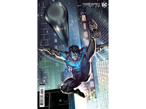 Comic Books DC Comics - Titan United 001 - Kael Ngu Card Stock variant Edition (Cond. VF-) - 9647 - Cardboard Memories Inc.