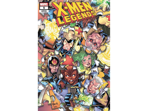 Comic Books Marvel Comics - X-Men Legends 005 - Nauck Puzzle Variant Edition (Cond. VF-) - 11839 - Cardboard Memories Inc.