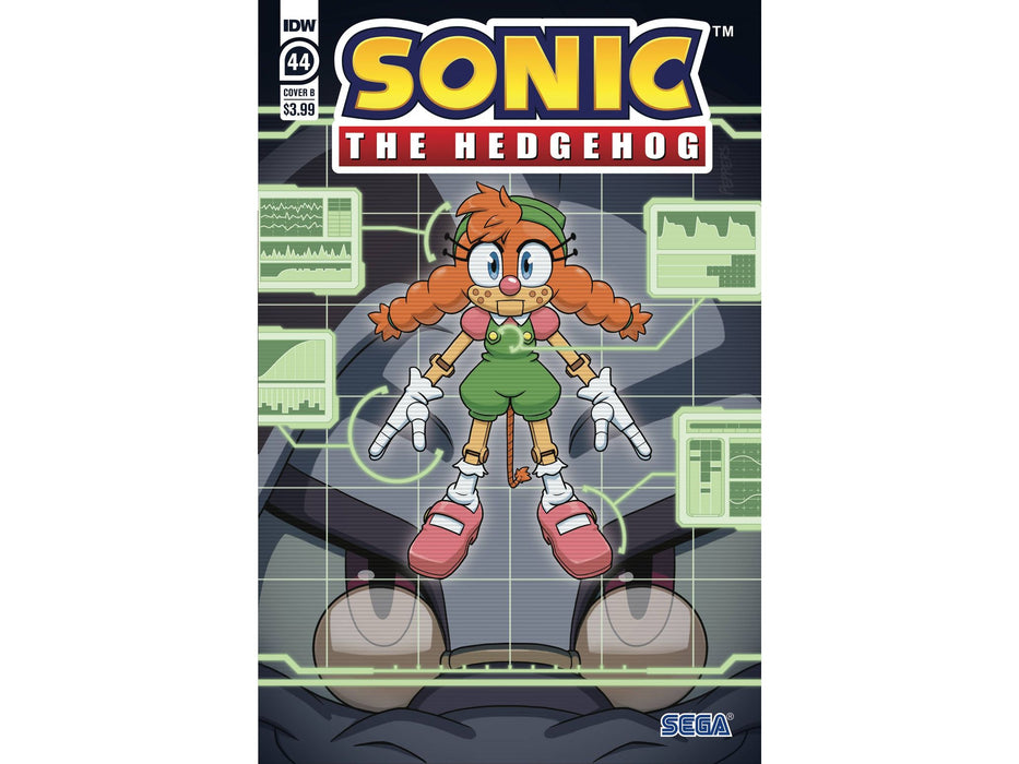 Comic Books IDW Comics - Sonic the Hedgehog 044 - Cover B Peppers (Cond. VF-) - 9644 - Cardboard Memories Inc.