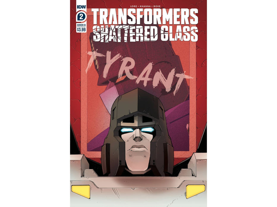 Comic Books IDW Comics - Transformers Shattered Glass 002 - Cover B Griffith (Cond. VF-) - 10016 - Cardboard Memories Inc.