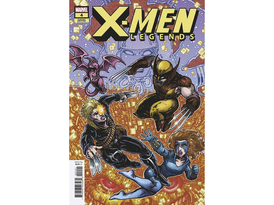 Comic Books Marvel Comics - X-Men Legends 004 (Cond. VF-) - Eastman Variant Edition - 15184 - Cardboard Memories Inc.