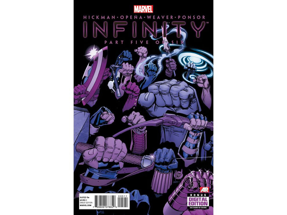 Comic Books, Hardcovers & Trade Paperbacks Marvel Comics - Infinity (2013) 005 (of 006) (Cond. VF-) - 14684 - Cardboard Memories Inc.