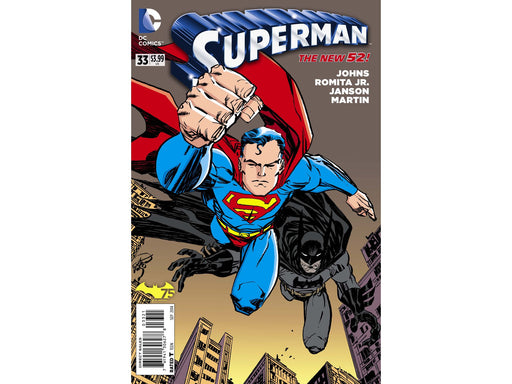 Comic Books DC Comics - Superman (2014) 033 - Batman '75 Variant Edition (Cond. FN+) - 12923 - Cardboard Memories Inc.