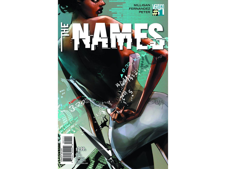 Comic Books Vertigo Comics - The Names 001 (Cond. VF-) 15637 - Cardboard Memories Inc.