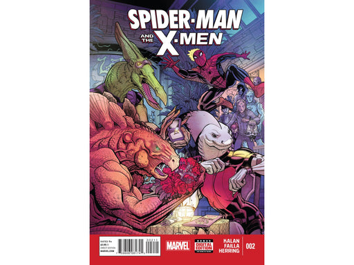 Comic Books Marvel Comics - Spider-Man And X-Men 006 (Cond. VF-) - 7956 - Cardboard Memories Inc.