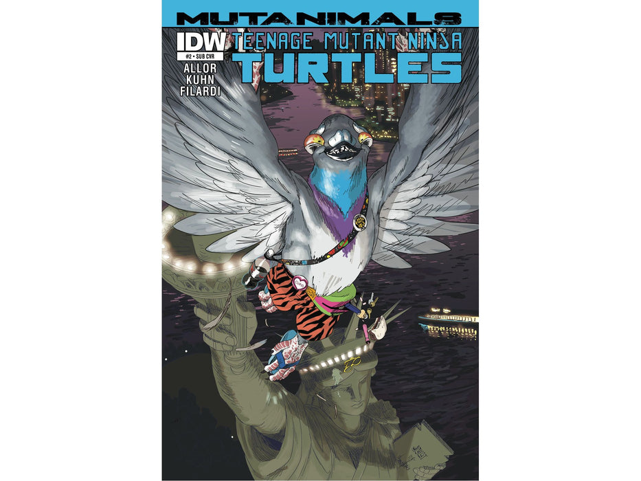 Comic Books IDW - TMNT Mutanimals 002 (of 004) - Subscription Variant Edition (Cond. VF-) - 8672 - Cardboard Memories Inc.