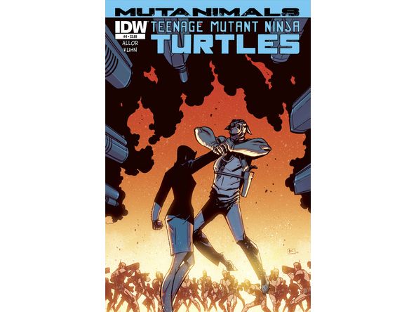 Comic Books IDW - TMNT Mutanimals 004 (of 004) (Cond. VF-) - 8675 - Cardboard Memories Inc.