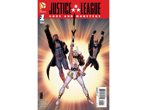 Comic Books DC Comics - Justice League Gods & Monsters (2015) 001 (Cond. FN+) - 0270 - Cardboard Memories Inc.