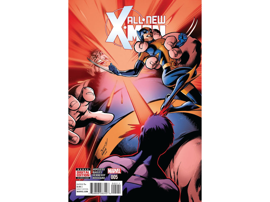 Comic Books Marvel Comics - All New X-Men 005 - 7620 - Cardboard Memories Inc.