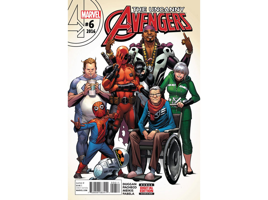 Comic Books Marvel Comics - Uncanny Avengers 006 (Cond. VF-) - 8772 - Cardboard Memories Inc.