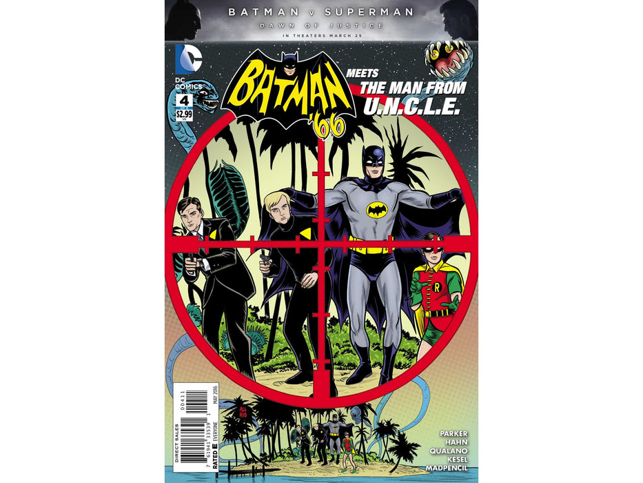Comic Books DC Comics - Batman '66 Meets The Man Fron U.N.C.L.E. 004 (Of 6) (Cond. FN/VF) - 12593 - Cardboard Memories Inc.