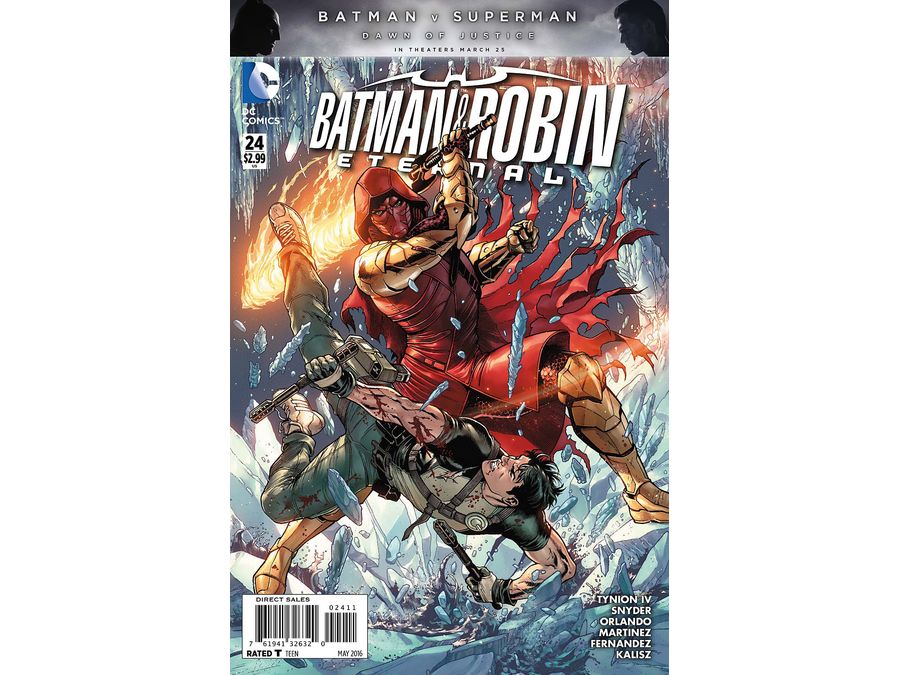 Comic Books DC Comics - Batman & Robin Eternal 024 (Cond. FN/VF) - 12494 - Cardboard Memories Inc.