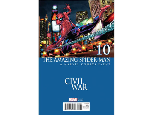 Comic Books Marvel Comics - Amazing Spider-Man 010 - Perkins Civil War Variant Edition (Cond. VF-) - 11323 - Cardboard Memories Inc.