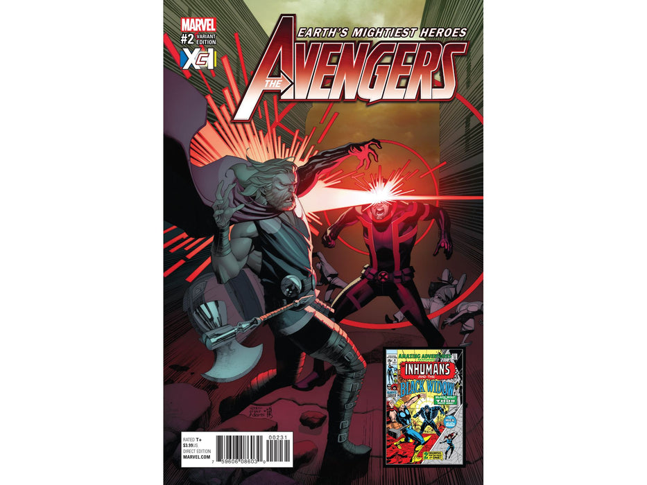 Comic Books Marvel Comics - Avengers (2016) 002 - XCI Variant Edition (Cond. VF-) - 12542 - Cardboard Memories Inc.