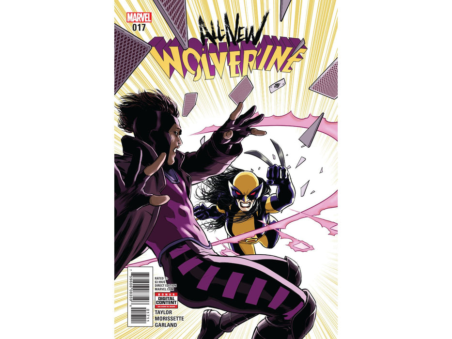 Comic Books Marvel Comics - All New Wolverine 017 (Cond. VF-) - 8706 - Cardboard Memories Inc.