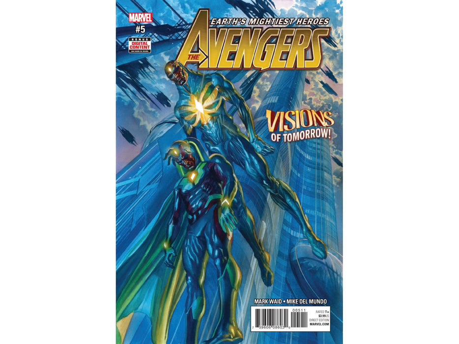 Comic Books Marvel Comics - Avengers (2017) 005 (Cond. VF-) - 12558 - Cardboard Memories Inc.