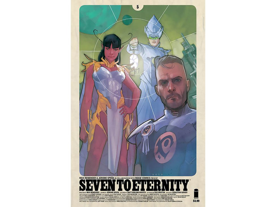 Comic Books Image Comics - Seven To Eternity 005 - CVR B Noto Variant Edition (Cond. VF-) - 12056 - Cardboard Memories Inc.