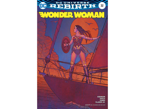 Comic Books DC Comics - Wonder Woman (2016) 032 - Frison Variant Edition (Cond. VF-) - 8503 - Cardboard Memories Inc.
