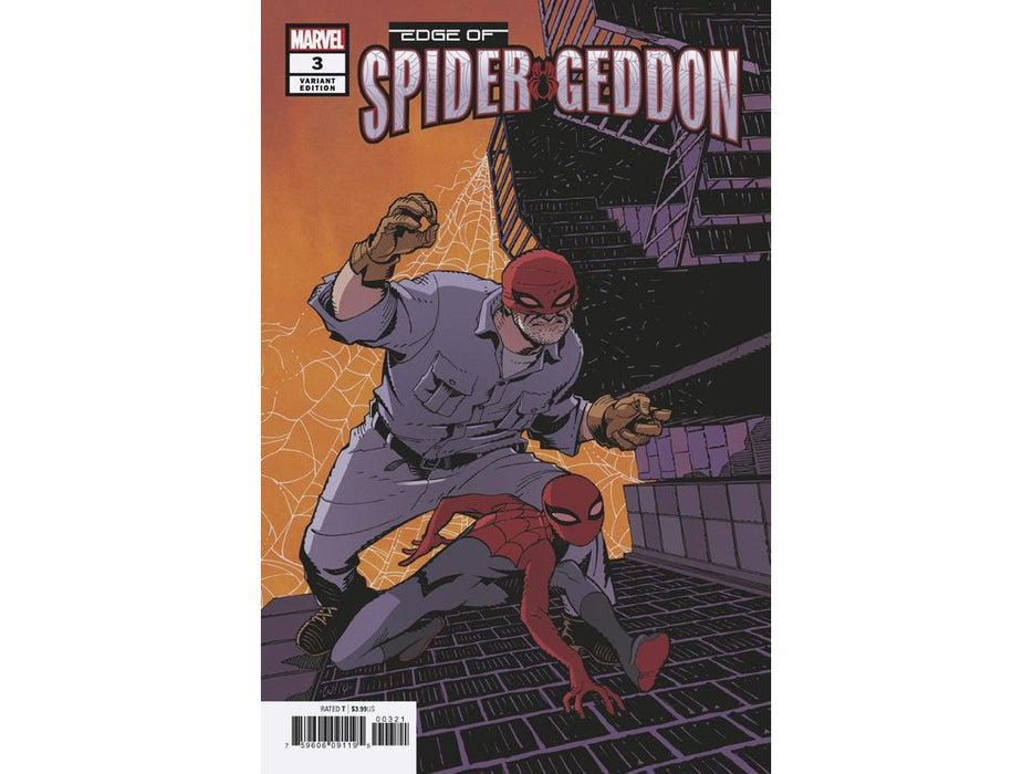 Comic Books Marvel Comics - Edge Of Spider-Geddon 003 (Of 4) - Hamner Variant Edition (Cond. VF) - 9409 - Cardboard Memories Inc.