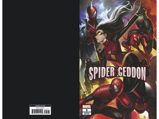 Comic Books Marvel Comics - Spider-Geddon 005 (Of 5) - In Hyuk Lee Connecting Variant Edition (Cond. VF-) - 11321 - Cardboard Memories Inc.