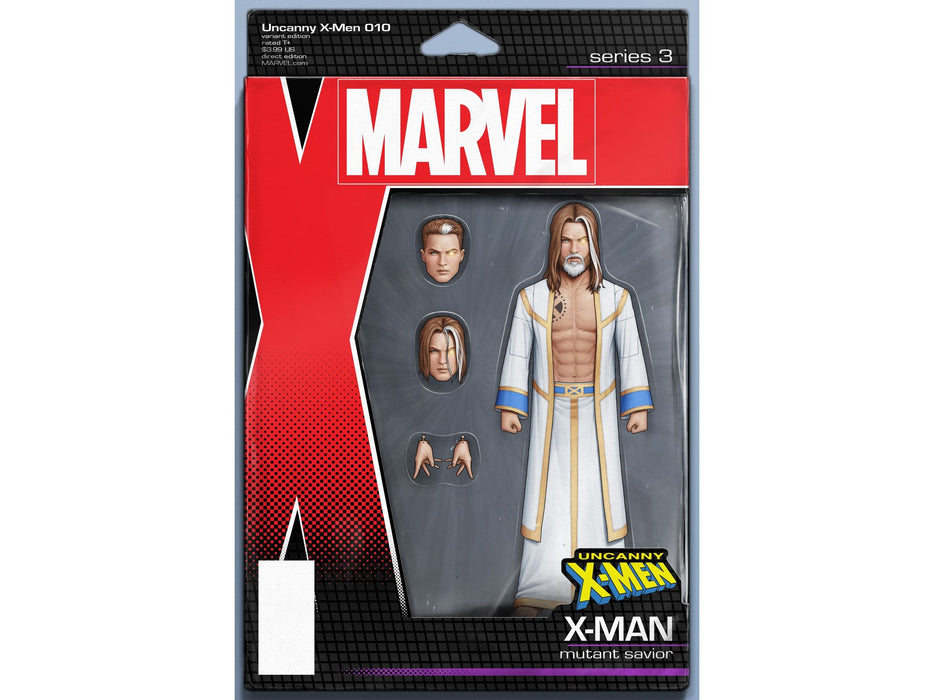 Comic Books Marvel Comics - Uncanny X-Men 010 - X-Man Figure Variant Edition (Cond. VF-) - 8810 - Cardboard Memories Inc.