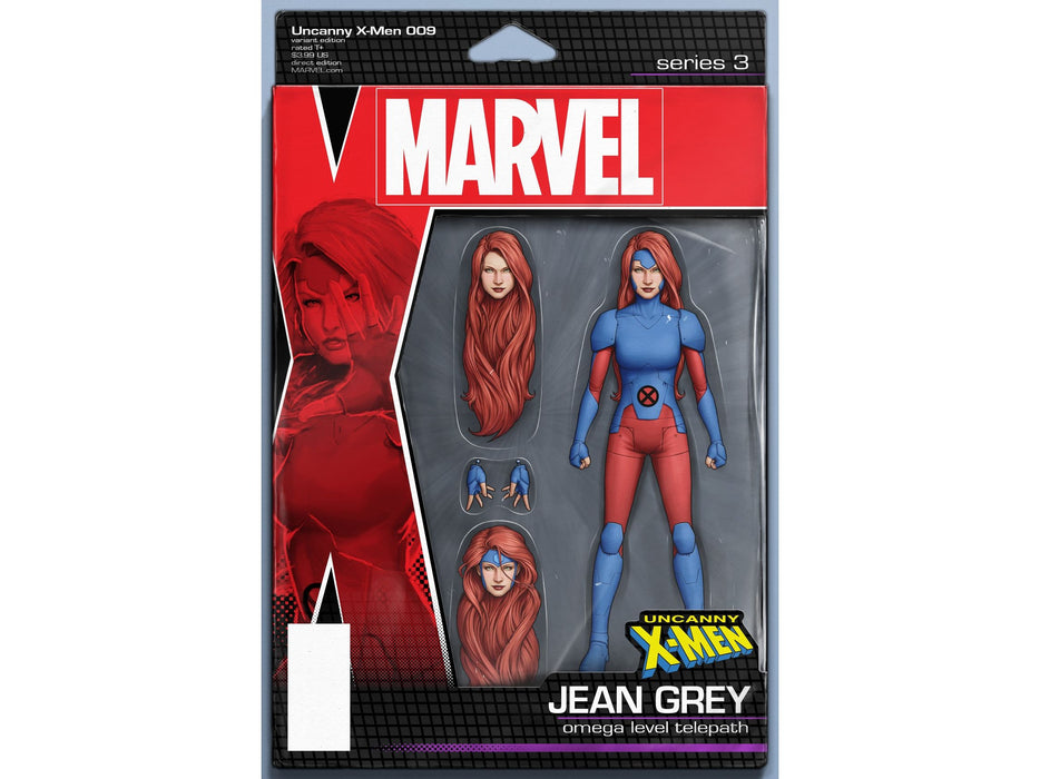 Comic Books Marvel Comics - Uncanny X-Men 009 - Jean Grey Figure Variant Edition (Cond. VF-) - 8809 - Cardboard Memories Inc.