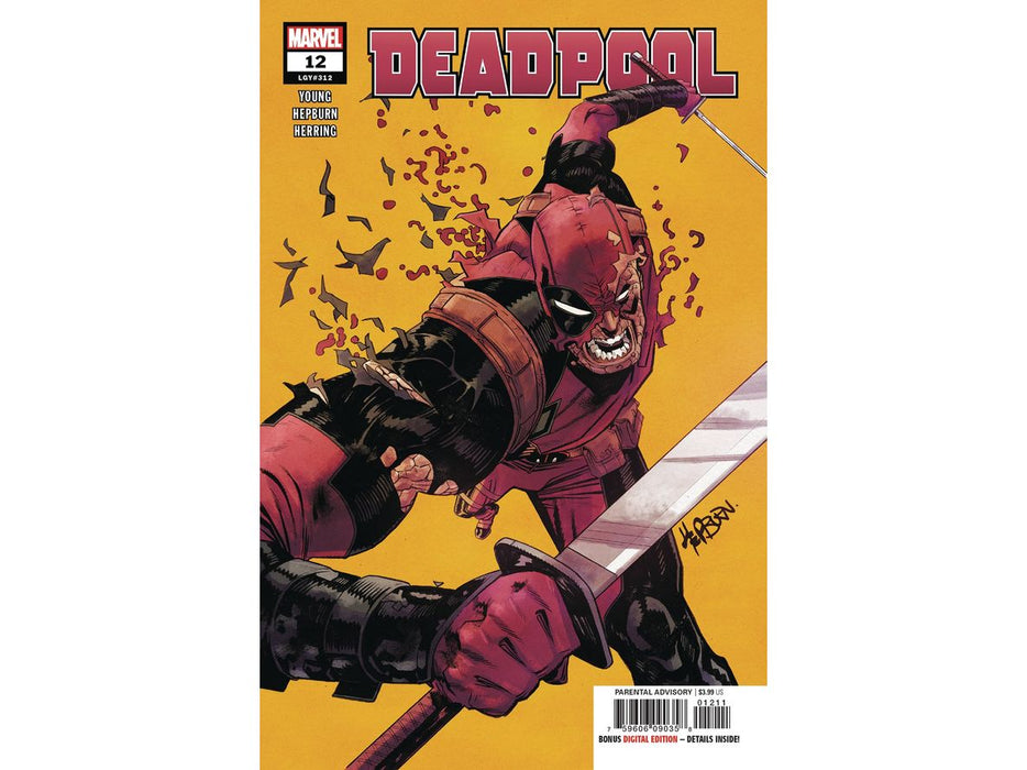 Comic Books Marvel Comics - Dead Pool 012 (Cond. VF) - 8066 - Cardboard Memories Inc.