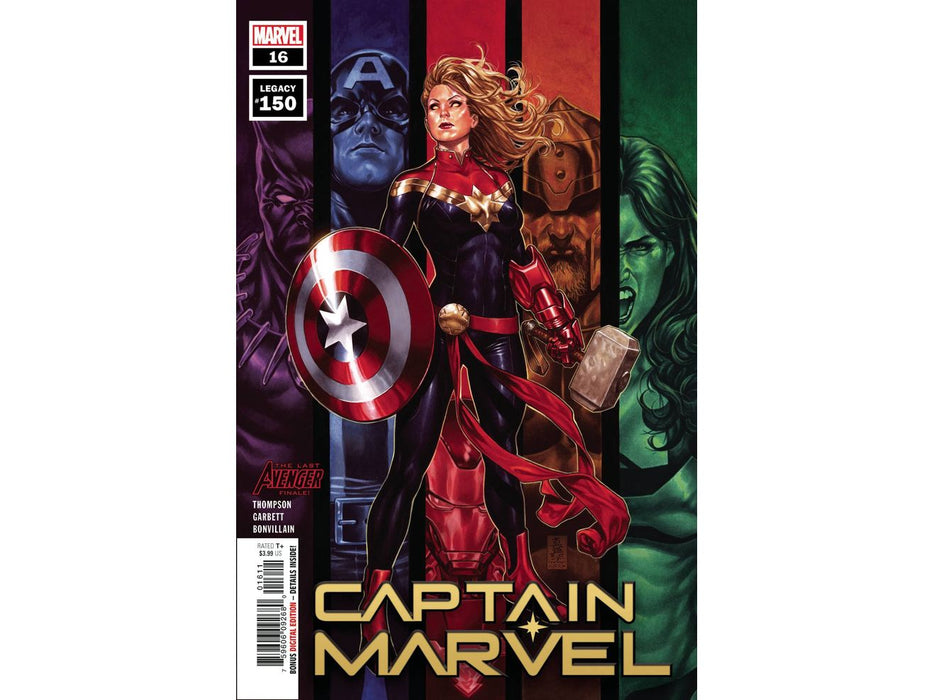 Comic Books Marvel Comics - Captain Marvel 016 (Cond. VF-) - 11182 - Cardboard Memories Inc.