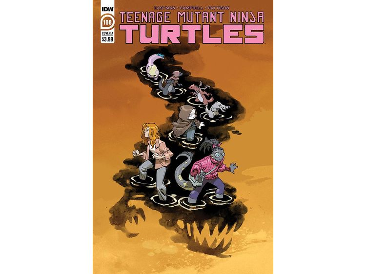 Comic Books IDW - TMNT Ongoing 108 - CVR A Daniel Variant Edition (Cond. VF-) - 8518 - Cardboard Memories Inc.